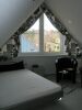 Schladzimmer Doppelbett - Panoramafenster